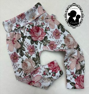 Pantalon fleuri vintage 1-3 ans