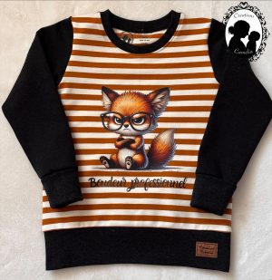Chandail renard "Boudeur Professionnel "3-6 ans