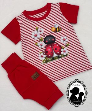 Ensemble court Mlle Coccinelle