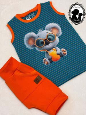 Ensemble court koala/jus d'orange