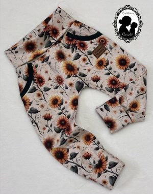 Pantalon tournesols avec poche