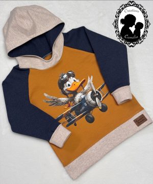 Hoodie canard aviateur