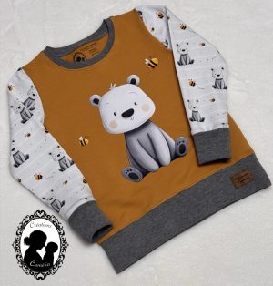 Chandail ourson miel
